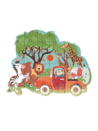 Scratch Konturpuzzle Safari 30 Teile
