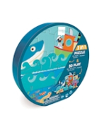 Scratch 2in1 Spielpuzzle 3D Ozean 30 Teile