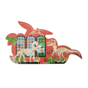 Scratch Konturpuzzle Dino beidseitig 2x50 Teile