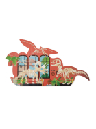 Scratch Konturpuzzle Dino beidseitig 2x50 Teile