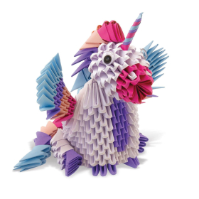 Creagami Origami 3D Einhorn 576 Teile