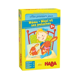 Haba Mes premiers jeux – Mémo – Maxi et ses peluches