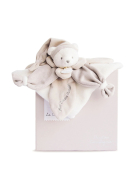 Doudou Schmusetuch Bär,braungrau 24cm