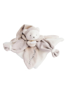 Doudou Schmusetuch Bär,braungrau 24cm