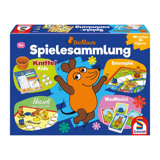 Schmidt Spiele Die Maus, Spielsammlung (d)