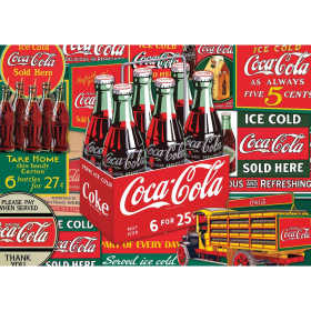 Puzzle Coca Cola Klassiker, 1000 Teile