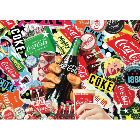 Puzzle Coca Cola is it! 1000 Teile