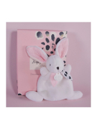 Doudou Happy Blush, Hase Schmusetuch 17cm