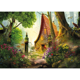 Puzzle Haus auf der Lichtung, 1000 Teile