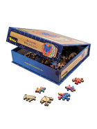 Philos Artefakt Holzpuzzle 2 in 1 Löwe, 177 Teile