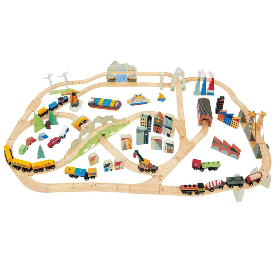 Tenderleaftoys Eisenbahnset 3 Landschaften