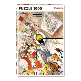 Puzzle Wassily Kandinsky - Bustling Aquarelle, 1000 Teile