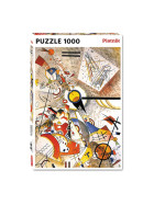 Puzzle Wassily Kandinsky - Bustling Aquarelle, 1000 Teile
