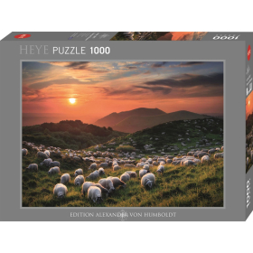Puzzle Sheep and Volcanoes Standard, 1000 Teile