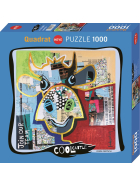 Puzzle Dotted Cow Square, 1000 Teile