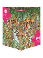 Puzzle Tree Lodges Triangular, 1000 Teile
