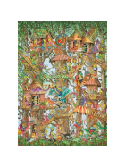 Puzzle Tree Lodges Triangular, 1000 Teile