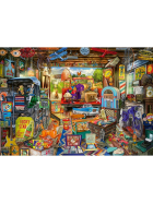 Puzzle Garagen-Flohmarkt, 500 Teile