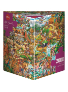 Puzzle Exotic Safari Triangular, 2000 Teile