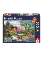 Puzzle Haus am See, 1000 Teile