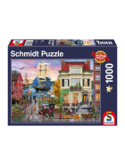 Puzzle Schiff im Hafen, 1000 Teile