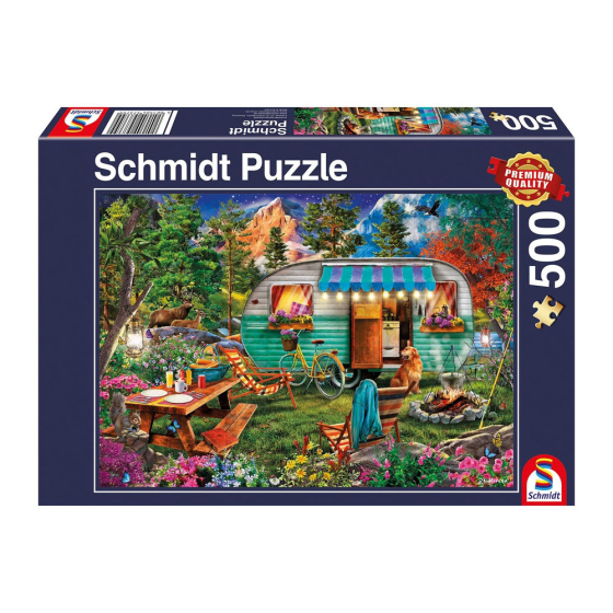 Puzzle Camper-Romantik, 500 Teile