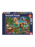 Puzzle Camper-Romantik, 500 Teile