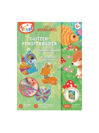 Artista Glitzer-Fensterbilder