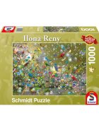Puzzle Im Dschungel der Papageien, 1000 Teile