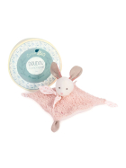 Doudou Bio Hase Schmusetuch, rosa 25cm