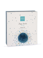 Doudou Happy Pop Schmusetuch, petrol 25cm