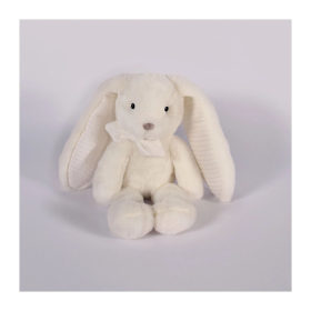 Doudou Preppy Chic Hase, weiss 40cm