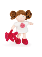 Doudou Schmusepuppe, Weiss 21cm