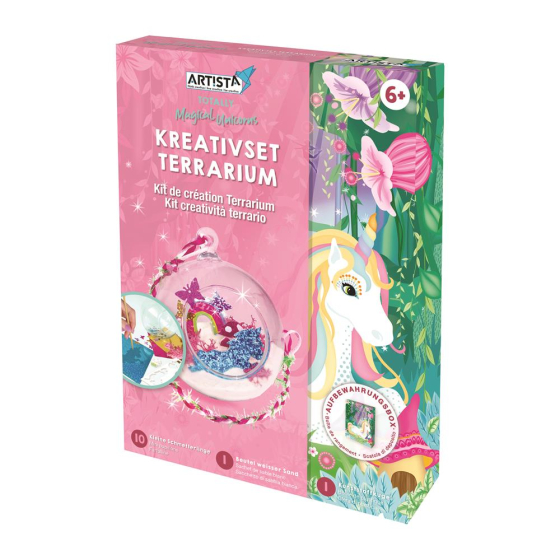 Artista Kreativset Terrarium Einhorn