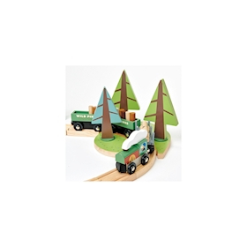 Tenderleaftoys Eisenbahn Wald mit Zubehör