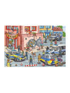 Puzzle Polizeieinsatz, 100 Teile