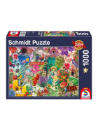 Puzzle Happy Gardening, 1000 Teile