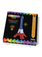 Creagami Origami 3D Eiffelturm franz. Fahne 1100 Teile