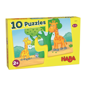 Haba 10 Puzzles – Wilde Tiere