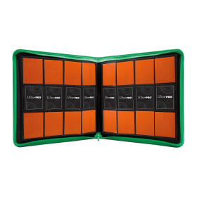 Ultra PRO PRO-Binder Zippered 12-Pocket - Green