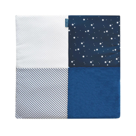 Doudou Kuschelteppich blau 100x100cm