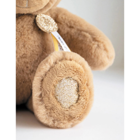 Doudou Glücksbringer Bär,hellbraun 24cm