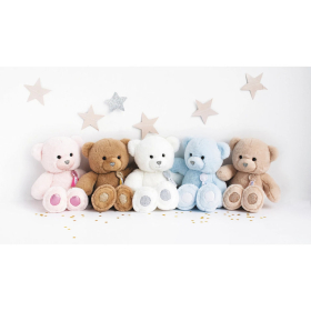 Doudou Glücksbringer Bär,hellbraun 24cm