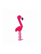 Plus-plus 100 Kreativ Bausteine Flamingo