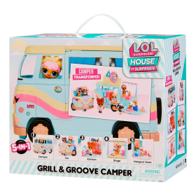 MGA LOL Surprise Grill&Groove Camper