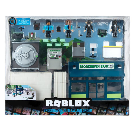 Jazwares Roblox DX Spielset Brookhaven Outlaw and Order