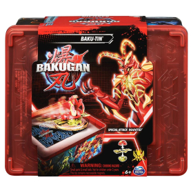 Spin Master Bakugan Revolution Baku-Tin Storage Box &...