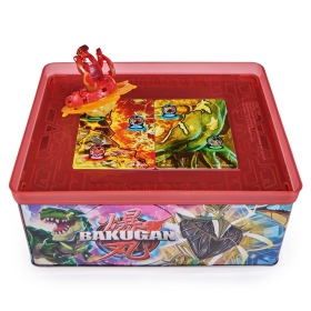 Spin Master Bakugan Revolution Baku-Tin Storage Box & Spielfläche