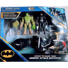 Spin Master Batman Batcycle mit Figuren 10cm Batman vs....