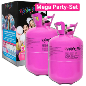 Heliumflasche Party-Set